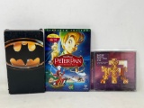 Batman VHS Movie, Peter Pan DVD and Rapture Ruckus CD