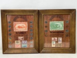 Framed Stamp & Coin Groupings- The Trailblazers and The American Indian
