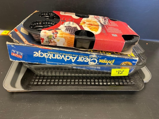 NEW and Used Bakeware Lot