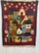 Woven Wallhanging- Town Buildings Scene