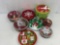 Winter & Christmas Themed Lidded Tins