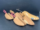 2 Pairs and a Spare Shoe Stretchers