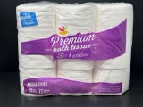 Premium Bath Tissues- 18 Pack, NEW