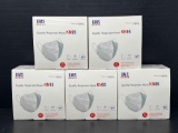 5 Boxes of KN95 Masks- 20 Masks Per Box, NEW