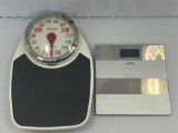 Taylor Professional Bathroom Scale and Taylor Electric Bathroom Scale