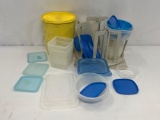 Plastic Food Storage Containers, Organizer, Tupperware Canister
