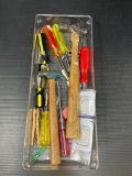 Hand Tools Including Hammers, Screwdrivers, Ant Baits, More