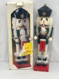 Wooden Drummer Nutcracker with Original Box