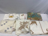 Embroidered Table Covers, Tapestry Piece