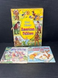 three Little Pigs and Winnie the Pooh and Tigger Too Book/Record Sets an American Folklore Book