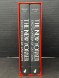 2 Volume Set of the New Yorker Encyclopedia of Cartoons in Box