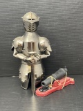 Metal Craft Knight Figure Post/Tree Top: Cannon from 