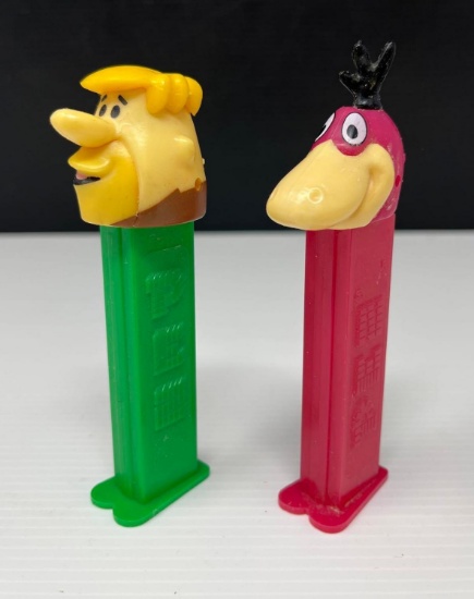 PEZ Dispensers- Barney Rubble and Dino