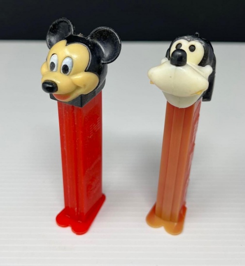 PEZ Dispensers- Mickey Mouse and Goofy