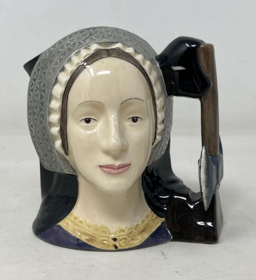 Royal Doulton "Anne Boleyn" (wife of Henry VIII) Toby Mug