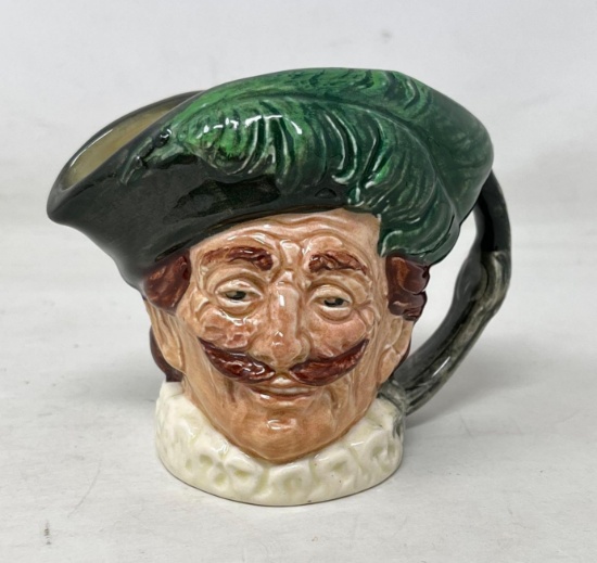 Royal Doulton "The Cavalier" Creamer Toby Mug