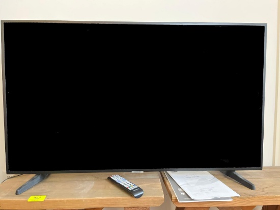42" Samsung Flat Screen Television with Remote, Model # UN43NU6900B