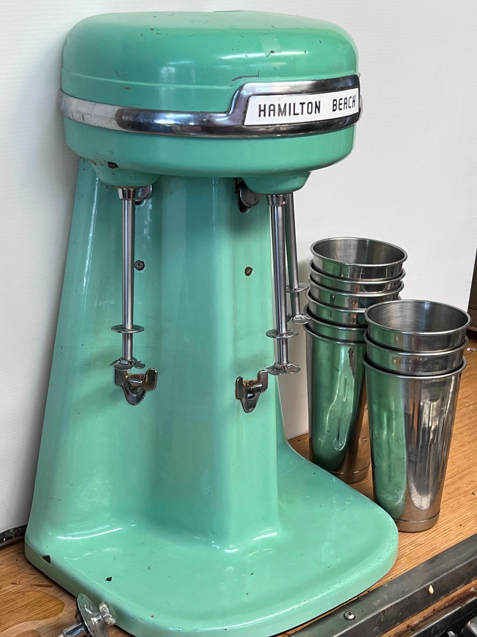 1950's Hamilton Beach Jadeite # 30 Milk Shake Maker - Antique Fan