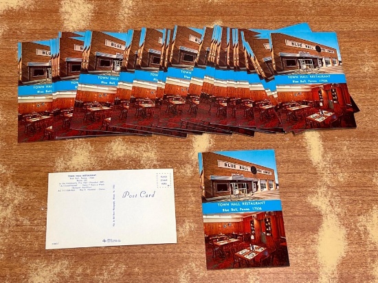 44 Town Hall Restaurant Postcards
