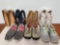 7 Pairs of Lady's Shoes & Sneakers, Sizes 9.5 & 10