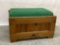 This End Up Pine Ottoman