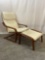 IKEA Poang Chair and Matching Ottoman