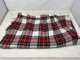 Scottish Clanwear Kilt in Stewart Dress Plaid, Size 42 Waist