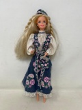 Barbie with Braided Hair & Floral Outfit