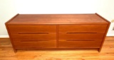Danish Mid Century Style 6-Drawer Dresser