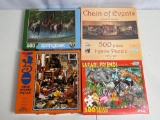 4 Jig Saw Puzzles
