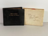 Holy Bible and Family Devotions Records Sets