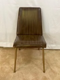 Vintage Vinyl Upholstered Side Chair