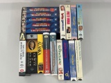 VHS Tapes- Comedy, Romance, Christmas, Health & Exercise, History