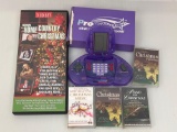 Country Christmas 3 CD Set, Christmas Cassette Tapes and Handheld Game with Box