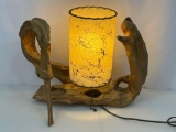 Driftwood Lamp with Shade