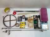 Snakes, Screen Repair Kit, Velcro, Liquid Solder, Ruler, Markers, Plastic Storage Case