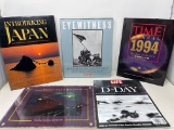 Books Lot- Introducing Japan, Eyewitness, Time Annual 1994, Life D-Day and Pennsylvania Railroad