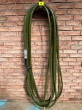 Green Hose with Nozzle