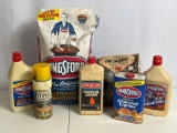 Kingsford Charcoal, Various Brands of LIghter Fluid, Weber Hickory Wood Chips and Grill Cleaner