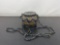 Tibetan Wire & Iridescent Bead Basket with Lid and Long Handle or Necklace