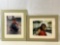 Pair of Matching Frames with Photographs of Tibetan Boy and Mother & Baby