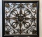 Framed Metal Grate Wall Decorative Plaque