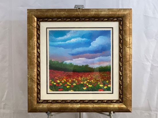 Framed Giclee on Paper "Open Land" by David Najar