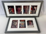 2 Black Collage Frames with Travel Photographs