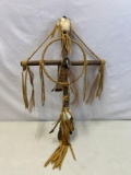 Native American Dreamcatcher on Cross Frame