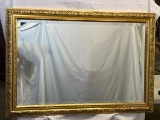 Gilded Picture Frame Beveled Glass Mirror