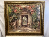 Gilt Framed Oil on Board 