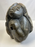 Handcarved Springstone Art Sculpture 