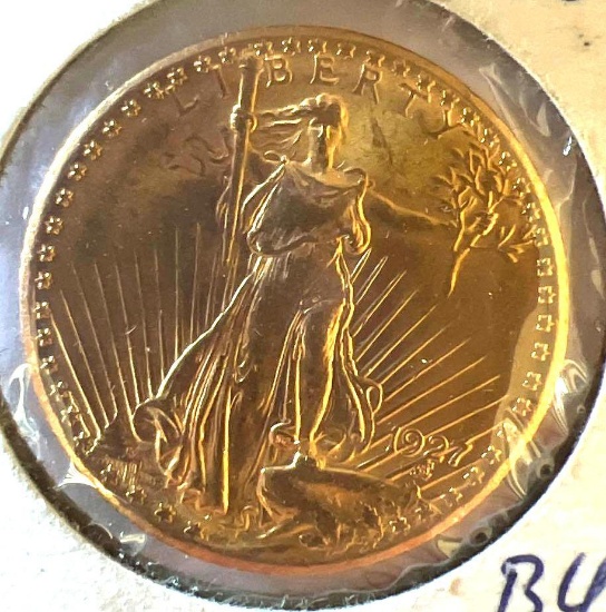 1927 Gold Double Eagle, $20 Coin