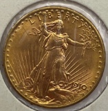 1910-D Gold Double Eagle, $20 Coin